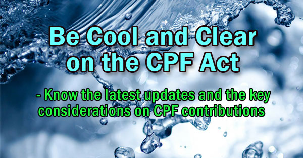 Be Cool and Clear on the CPF Act