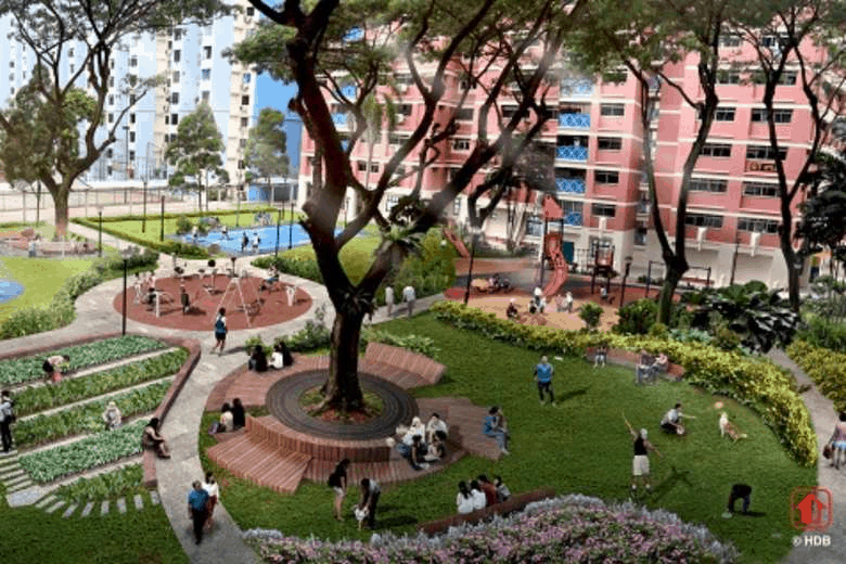Toa Payoh Town Singapore HDB