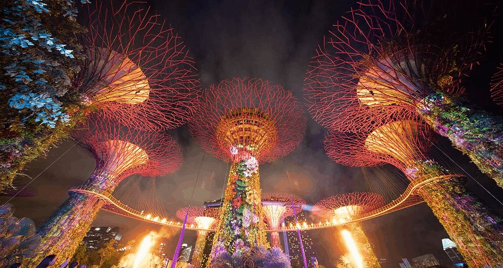 This Weekend, Gardens By The Bay Will Turn 5 With A Supertree Light Show And Food Bazaar