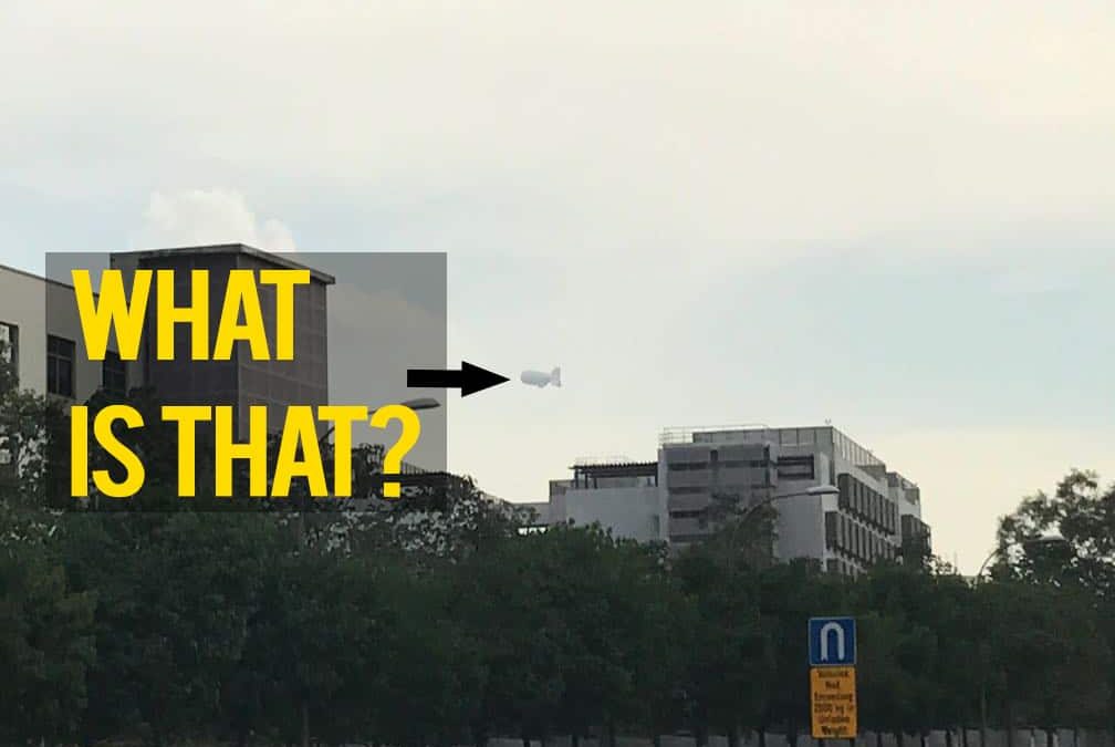 A UFO Was Spotted In Singapore Skies Yesterday, But It’s Not What You Think It is