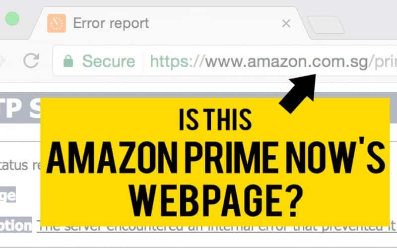 Could This Broken URL Be A Sign of Amazon Prime Now’s Impending Arrival?