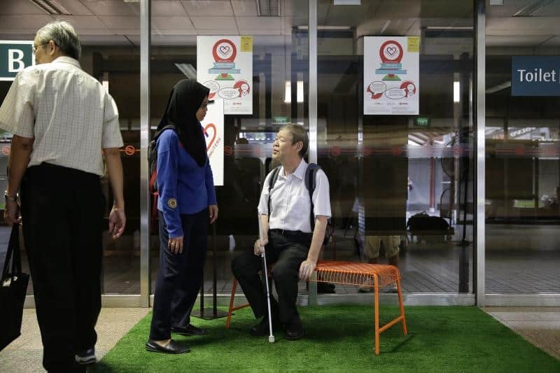 More Help For Elderly And Disabled Commuters At Outram Park MRT Station