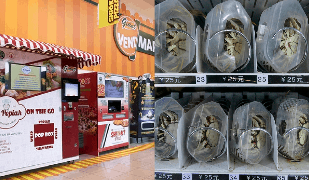 From Chilli Crabs, Pizzas, To Popiahs: What Other Quirky Vending Machines Are There?