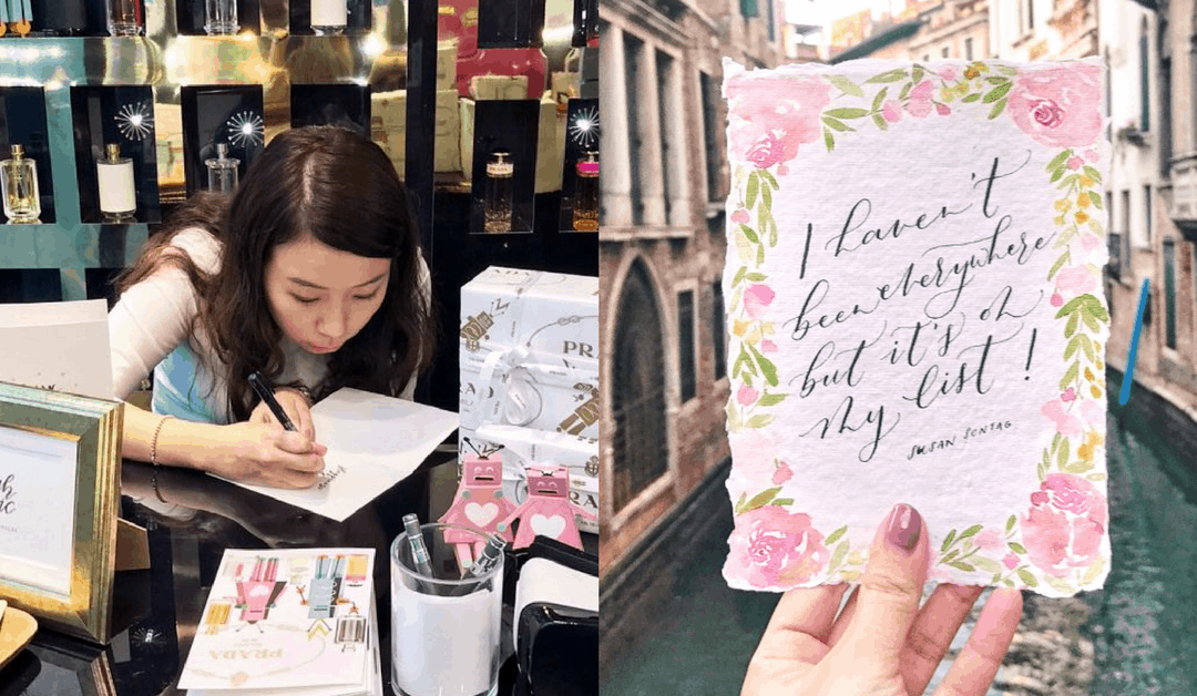 How This S’porean Calligrapher Went From Picking A Wrong Brush Pen To Having 13.2K Followers