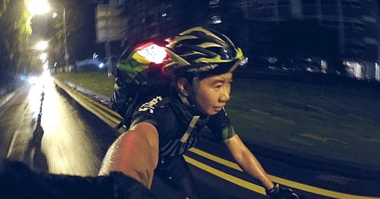 After A Long Day At Work, She Cycles From 10PM To 4AM At Lim Chu Kang: Sleepless In Singapore