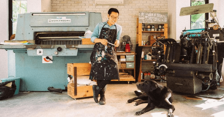 This Crafty S’porean Gives Quirky Names To Her Letterpress Machines