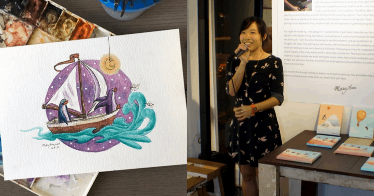 In Only Two Months, This Artist Managed To Hold Her Very First Exhibition