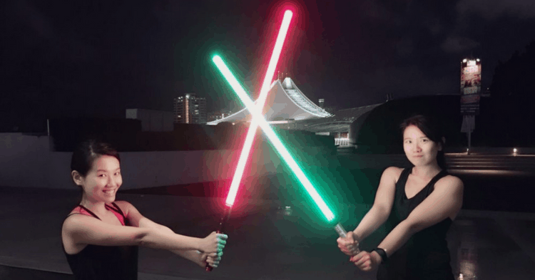 I Learnt How To Spar With A Light Saber: FUEL