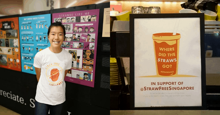 At Only 17-Years-Old, She Has Convinced More Than 20 F&B Establishments To Go Straw-Lite