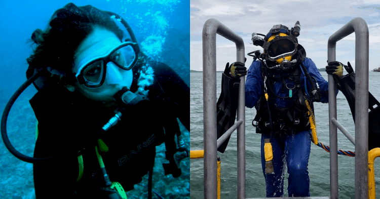 Overcoming The Odds Of A Male-Dominated Industry – Meet Singapore’s First Female Commercial Diver