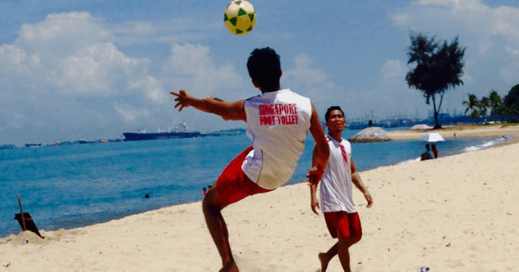 Foot Volley Is Still Not Considered An Established Sport In S’pore, And This Man’s Aiming To Change That.