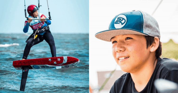 This 12-Year-Old Singaporean Kiteboarder Is Making Waves Internationally