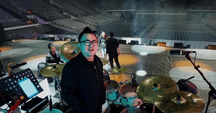 He’s Toured With Angela Zhang, Performed With JJ Lin, And Set Up His Own Drum School – All Before The Age Of 30